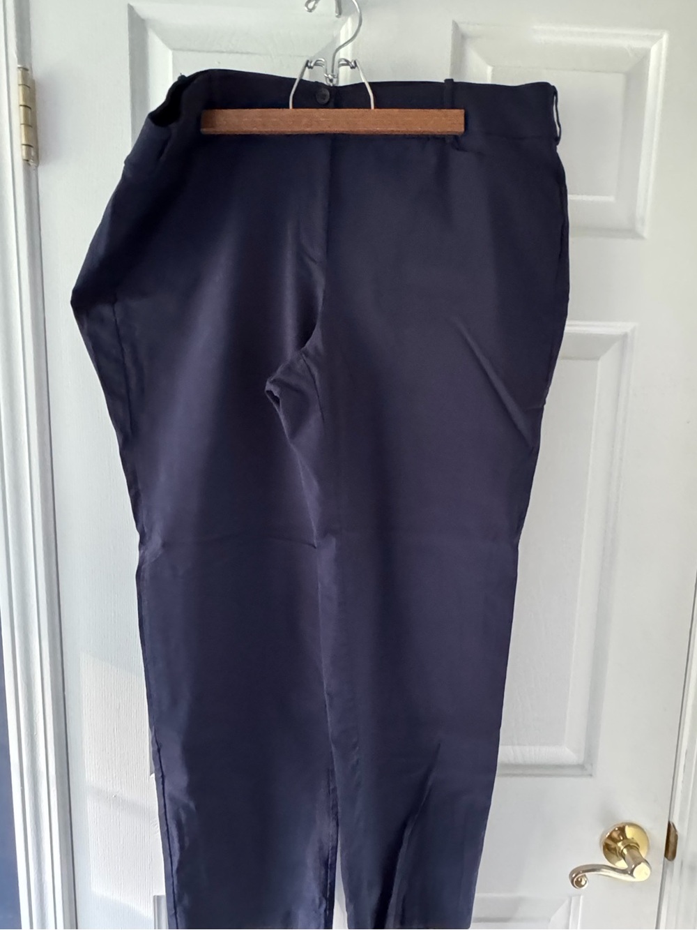 Lane Bryant Navy Pull-On Waistband Pants